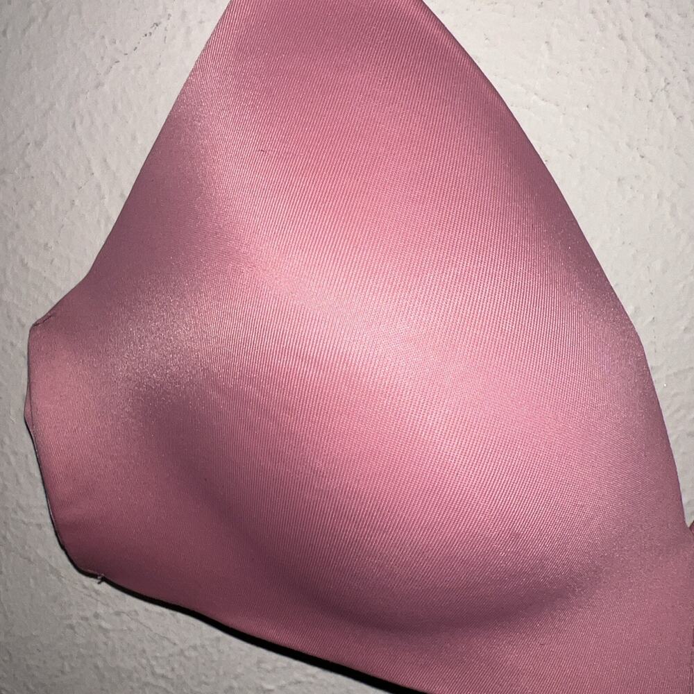 Pink By Victoria’s Secret Wear Everywhere Wireless Mauve 34C Lightly Lined - Picture 3 of 8